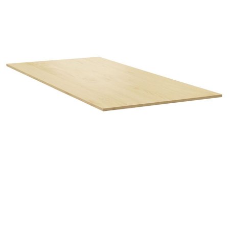 LANAB DESIGN Bordsskiva rak 120x80 björk - Lyreco - Kontorsmöbler och inredning - Bord och hurtsar - Bordsskiva