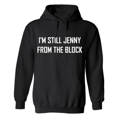 Im Still Jenny elokuvasta The Block - Huppari / villapaita - MIEHET Svart - 4XL