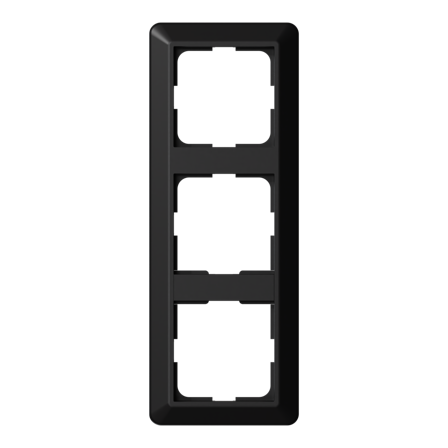 ELKO Kombinasjonsramme 3-hull RS16 Sort