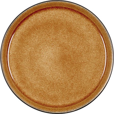 BITZ TALLERKEN GASTRO SVART OG AMBER 21CM