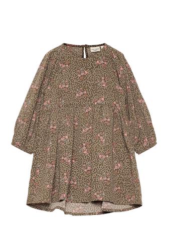 Nmfvinaya Ls Dress N Brown Name It