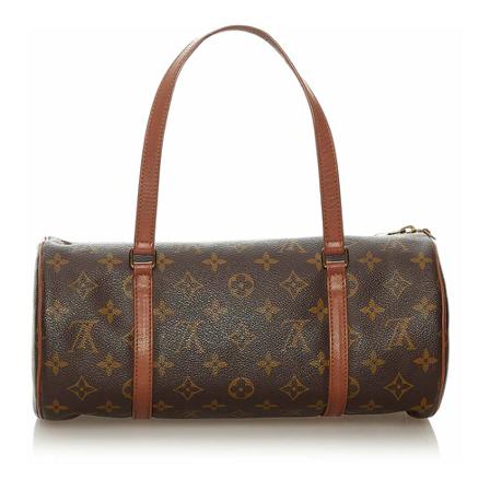 Louis Vuitton Vintage, Pre-owned Handbag Bruin, Dames, Maat:ONE Size,Canvas