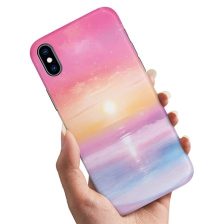 Cover / Mobilcover til iPhone X / XS - Sunset