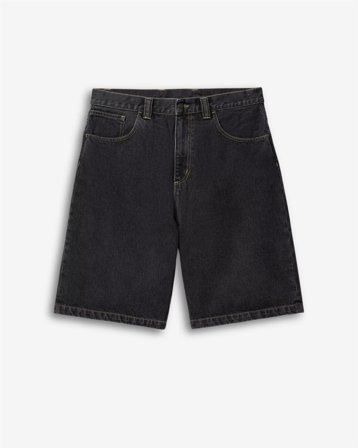 BRANDON SHORT - BLACK STONE WASHED S