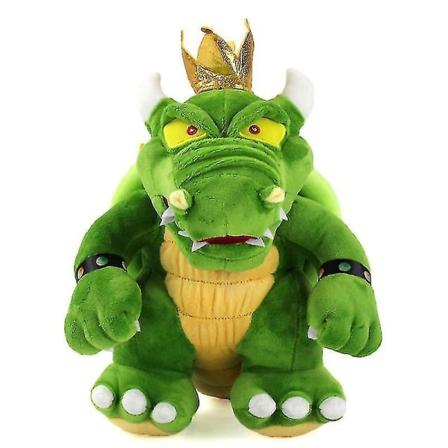 30/35 cm Koopa Bowser plyschleksaker Grön King Koopa Fire Dragon Plyschar Mjuka stoppade leksaker Anime Cartoon