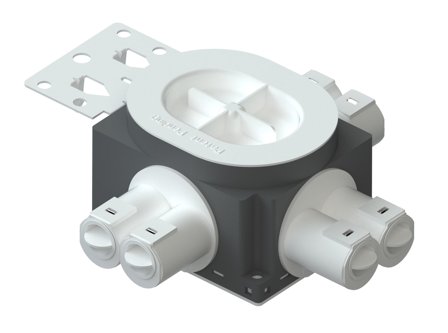 R-Line Veggboks 1,5 m/stenderfeste 6-løp 16/20mm Liggende