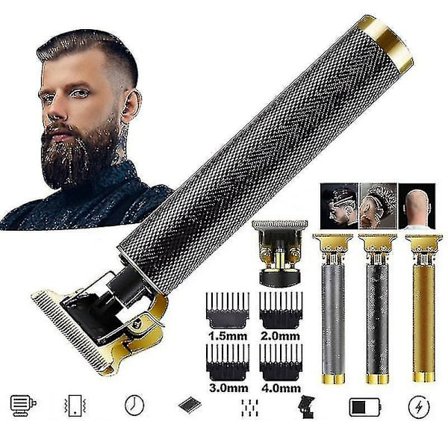 Hårklippare för män, elektrisk trimmer, hårklippningsmaskin, rakapparat
