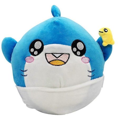 Baby plysjleketøy dokkeserie melketre bøtte hai dukke