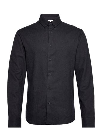 Bs Tromsoe Casual Slim Fit Shirt Skjorta Casual Navy Bruun & Stengade