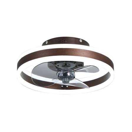 40 Cm Led-fläkt Takljus, 6-växlad Fjärrkontroll Modernt Sovrum