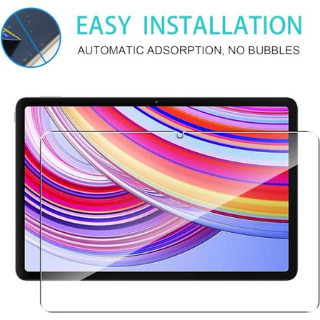 Karkaistu lasinen näytönsuojakalvo, särkymätön ja kaareutumaton, Xiaomi Redmi Pad Pro 12.1 tuumalle, 2 kpl