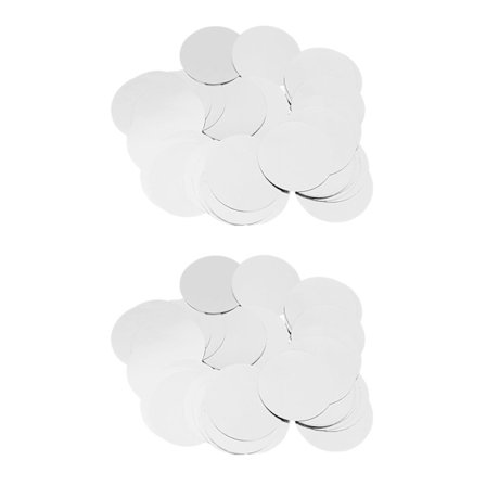 200 stk Vinflaskeutløser Vinflaskeutløser Skive Dryppstopp Hell Bar Fest Bryllup Verktøy Sølv