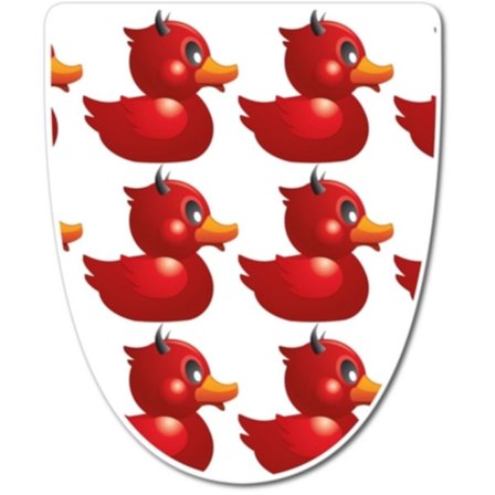 Ankor Röda Toalettdekor Toalett dekor