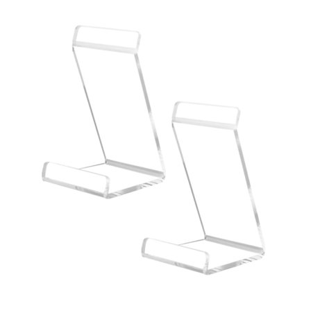 Akryl Vinylskivhållare Klar Displayställ för Dokument Tidskrifter Böcker 1st