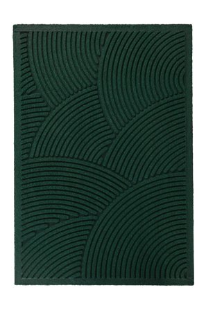 Jotex - Dørmatte Gummi/Polypropylen Mørkegrønn HYDRA - Kjøp Dørmatter hos Jotex