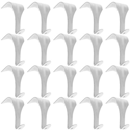 20 stk Kraftige Bildekroker Henger Sink Legering Bildeskinne Hengekroker