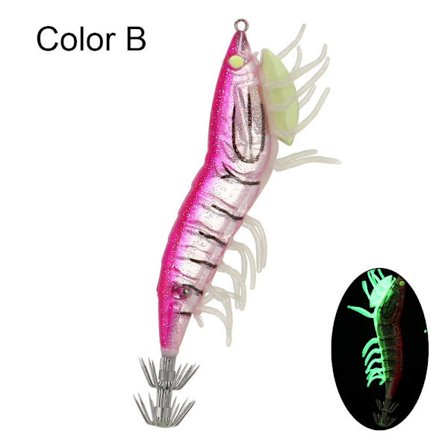 Bläckfiskkrok bläckfisk bete FÄRG B FÄRG B