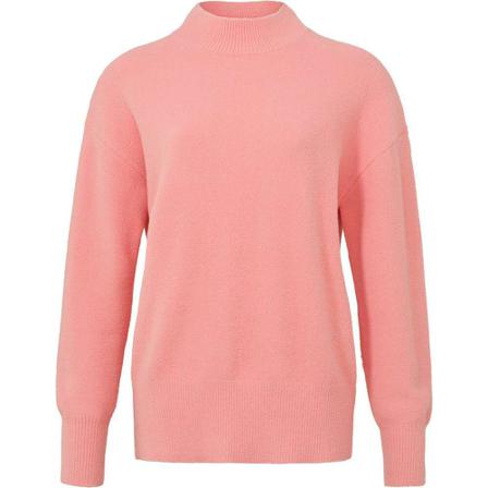Yaya, Sweater with high neckline vintage pink Roze, Dames, Maat:S