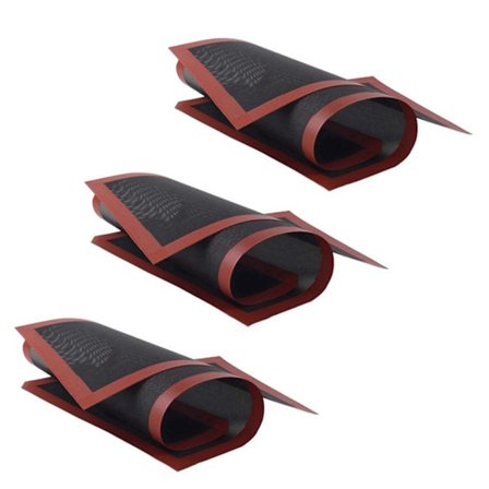 Bakplåtspapper i silikon med hål för bakning av kakor, bröd och annat