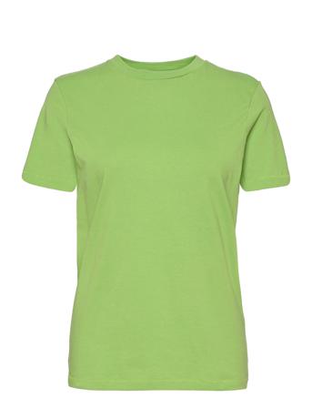 Slfmy Perfects Teeox Cut Color Green Selected Femme