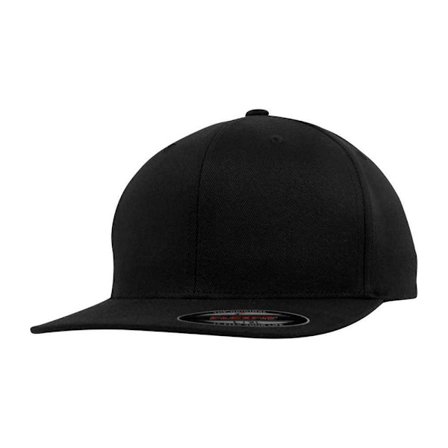 Flexfit Flat Peak Baseball Cap L-XL Svart