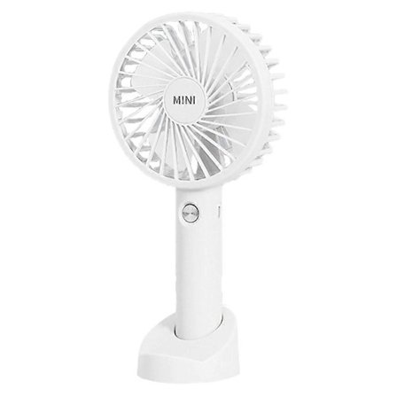 Håndholdt personlig ventilator, genopladelig batteridrevet kølende skrivebords elektrisk USB-ventilator med ventilatorfod