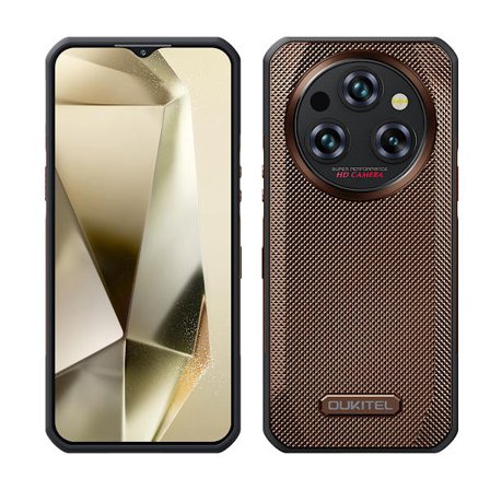 Smartphone OUKITEL WP35 5G Dubbel SIM 8 / 256 GB - brun