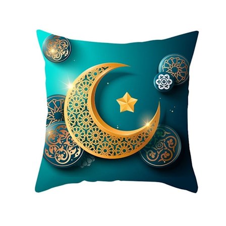 Eid Mubarak Ramadan Kuddeöverdrag Midjepolsterfodral 4 4