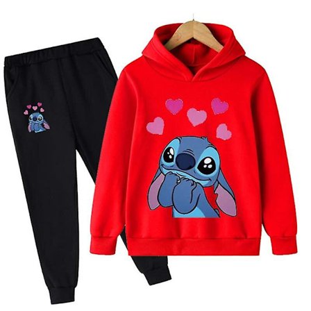 Barn Stitch Klær Barn Dress Varm Genser Jente Hoodies Genser Genser Bukse Vinter Vår Jente Gutt Treningsdress Sportsklær