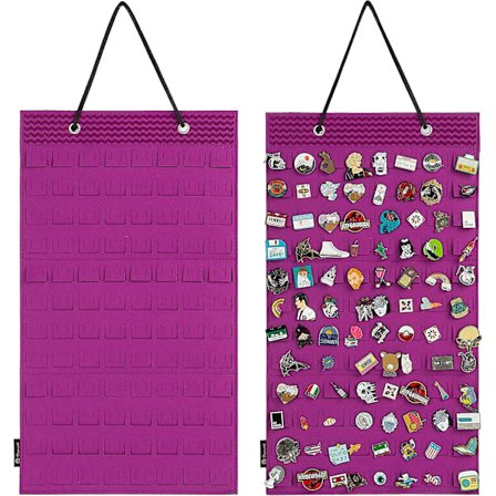 Wabjtam Hængende Broschenål Organizer, Display Pins Opbevaringsboks, Brosche Kollektion Opbevaringsholder, Kan Holde Op Til 96 Pins.(Inkluderer Ikke 