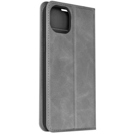 Fodral till iPhone 15 Plus Plånboksfunktion Plånboksställ Grå Grå
