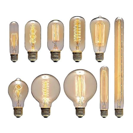 Edison Pære E27 40w 220v Retro Vintage Edison Pære Glødepære Vintage Edison Lampe Retro Lys