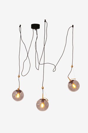 By Rydéns - Riippuvalaisin Carry - Harmaa - Riippuvalaisimet - - Homeroom