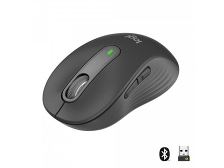 Logitech M650 Signature - Mus - trådløs - grafitt