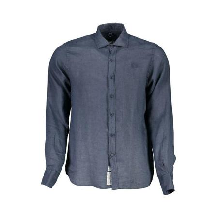 La Martina, Casual Shirts Niebieski, Mężczyzna, Rozmiar: S