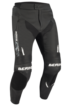 Pantalones de Moto Bering Snap Negro/Blanco L