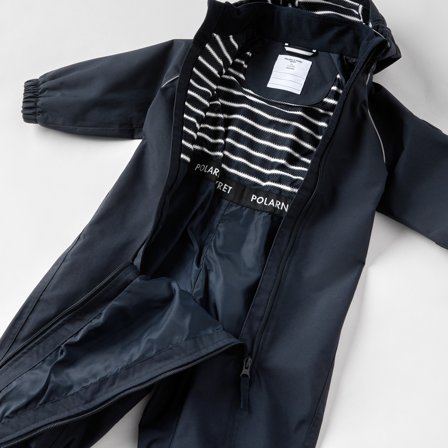 Vanntett skalldress - 86 - barneklær - blue - Polarn O. Pyret