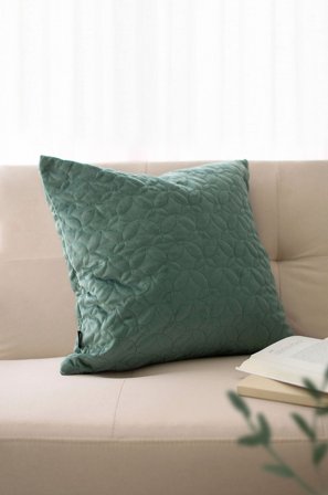 Hasta - Tyynynpäällinen Ljuva 50x50 - Vihreä - Koristetyynyt & tyynynpäälliset - 50X50 - - Homeroom