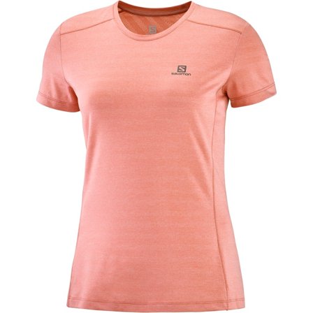 Salomon Women's XA Tee Women Short sleeved fitness sweater Pink L
