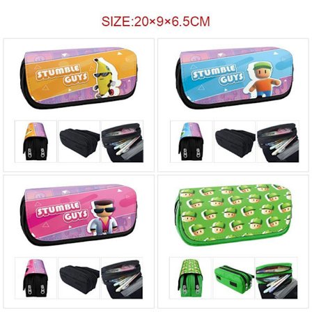 Game Stumble Guys Silent Banana 2-FOLD pennfodral Mr. Stumble barnens skrivmaterial