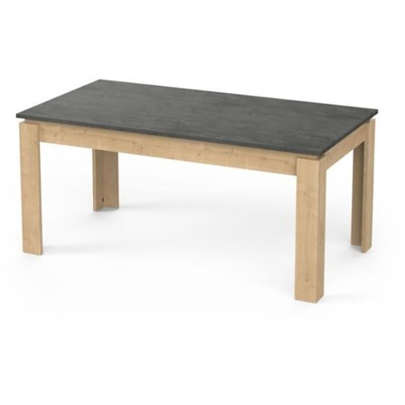 AUSTIN enkelmatbord - 6 personer - Hamilton och Sidewalk ekdekor - L179 x D 90 x H 77 cm - DEMEYERE