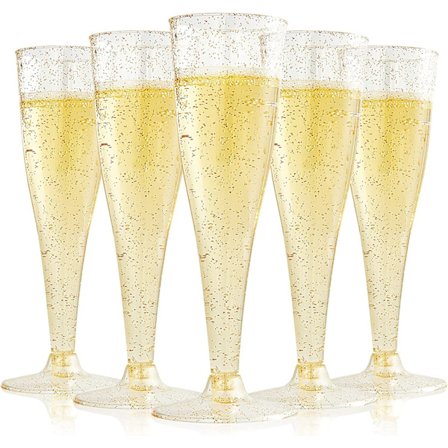 Champagneglas Plast Engångs