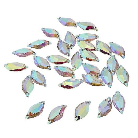 Ommeltavat kristalli strassit