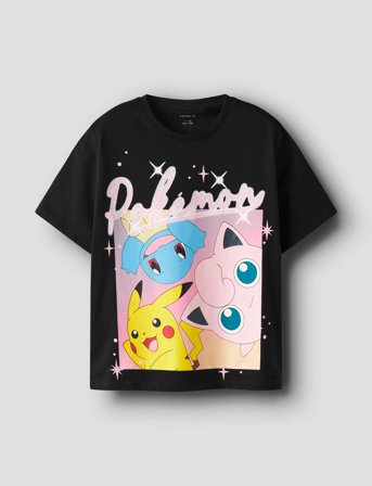 name it Nkfjydi Pokemon Ss Nreg Box Noos Sky - Black - 158-164