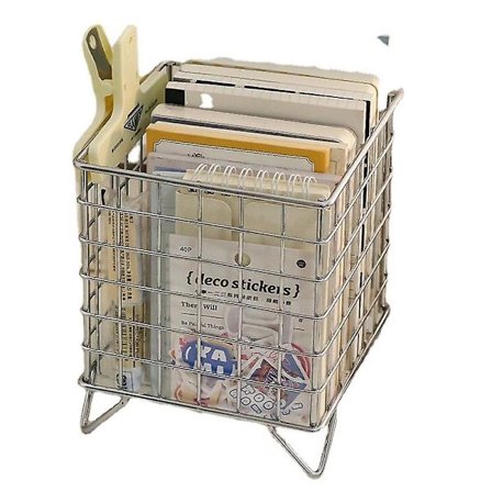 Fritstående Magasinholder - Den Ideelle Magasinholder Til Badeværelset, Køkkenet Eller Kontoret - Metalhylder Til Bøger Og Magasiner