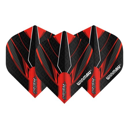Winmau Red & Black Prism Alpha Standard