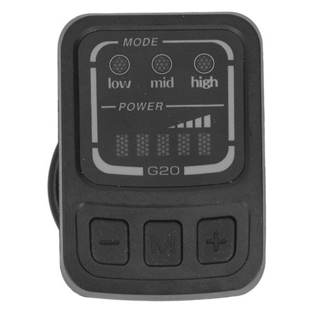 G20 F Elcykel Scooter med LED-display och Vattentät Gränssnitt