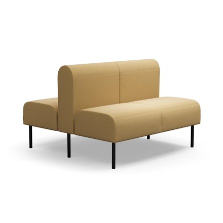 Modulsofa VARIETY, 2-Sitzer, doppelt, Stoff Pod CS,