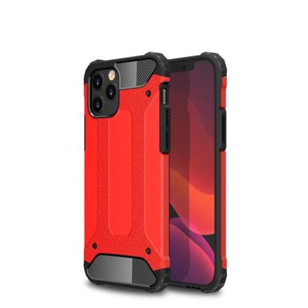 Iphone 12 Pro Max - Hybrid Armor Skal - Röd Red Röd