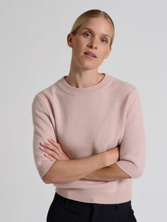 Kashmina - Kashmirgenser "Aase" - rose glow - Size XL